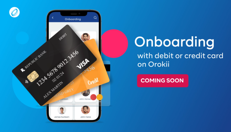 Onboarding with Credit Card